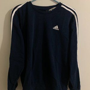 Adidas Navy Blue Pullover Crewneck size M